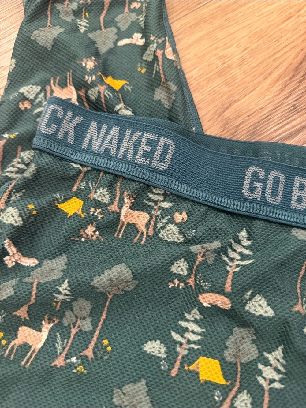 EUC Duluth Trading Co Buck Naked Base Layer Pattern Pants bottom Men Size LARGE